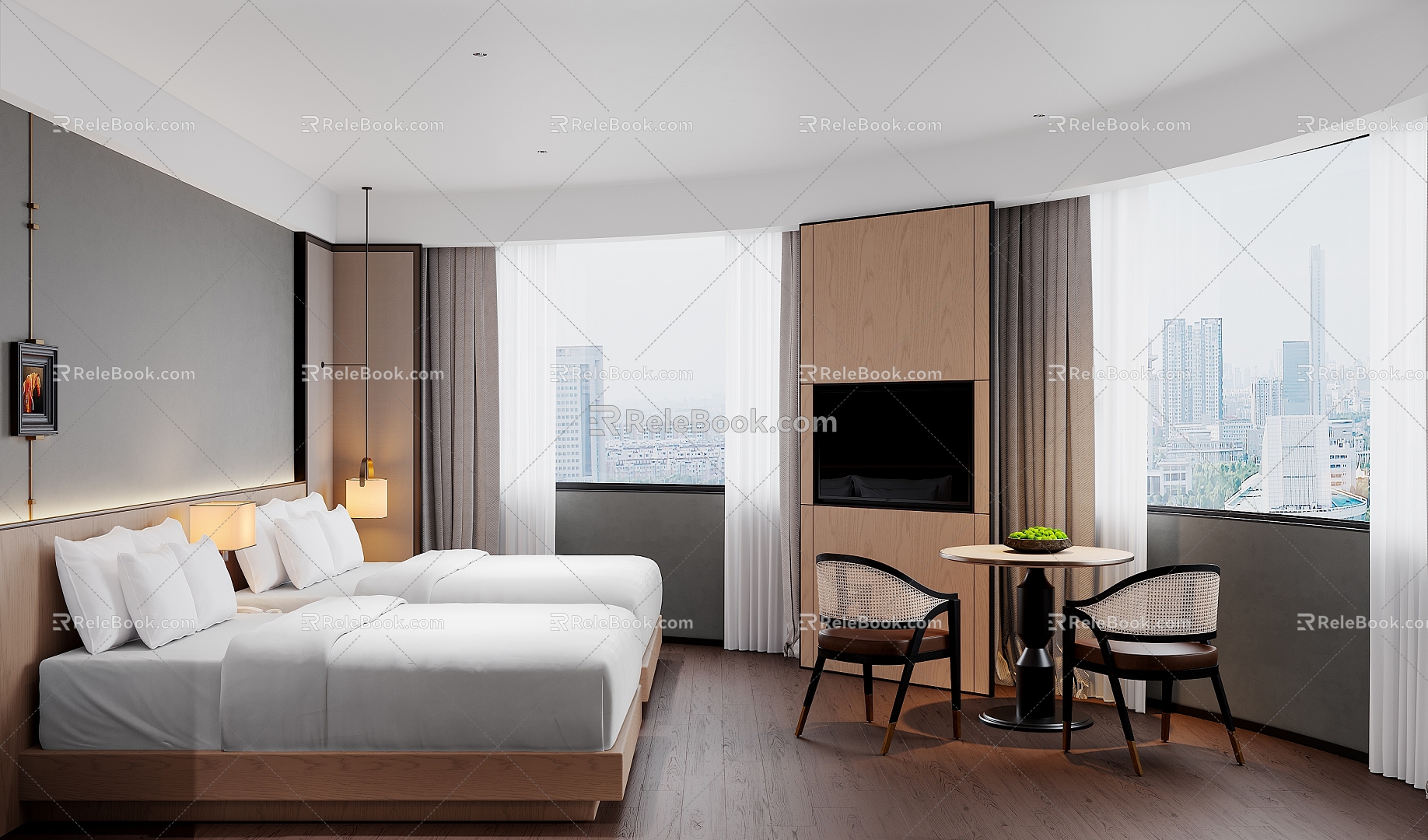 Hotel Rooms Hotel Rooms Hotel Rooms 3d model