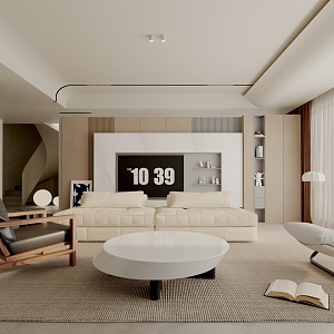 Living room 3d model