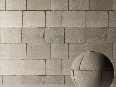 Modern Gray Stone Floor Tiles With Natural Texture And Durable Design For Home Interior 3d model
