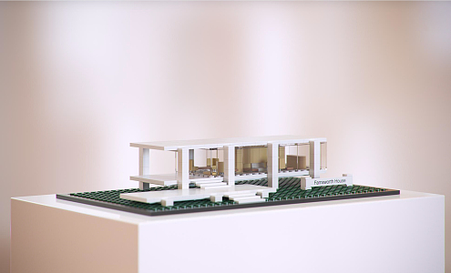 Modern Lego 3d model