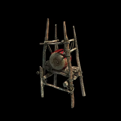 Chinese Drum 3d model