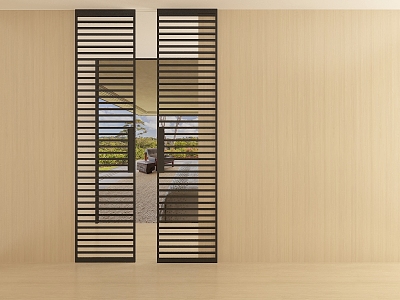 Modern sliding door model