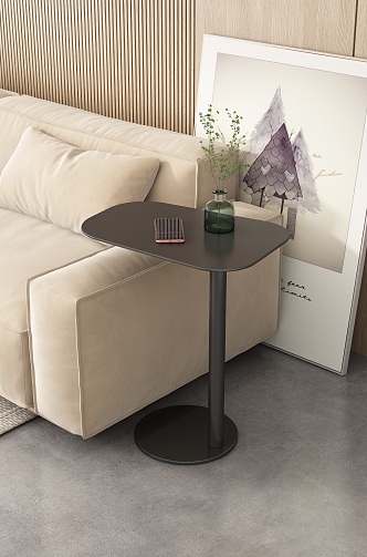 Light Luxury Side Table 3d model