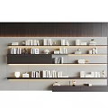 Modern Bookshelf 3d model