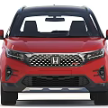 Red SUV Car Exterior Design With Modern Styling And Details