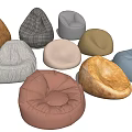 Comfortable Bean Bag Chairs In Various Colors For Living Room Home Decor