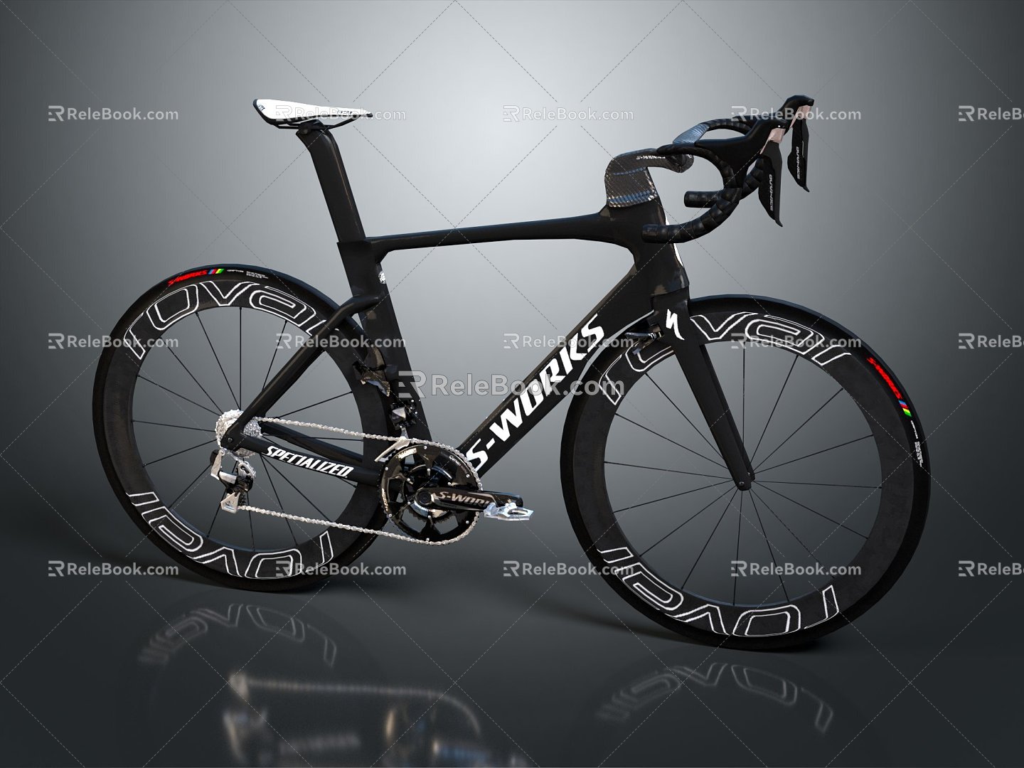 Modern Bike Cross Country Bike Sport Bike Race Bike 3d model