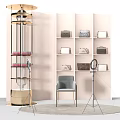 Modern live broadcast stand Clothing live broadcast room Live broadcast equipment Live broadcast station 3d model