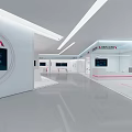 China Telecom Exhibition Hall Featuring Modern Design Digital Displays And Spacious Interior