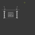 Transparent Glass Display Shelf With Modern Metal Frame And LED Lighting For Showcasing Items