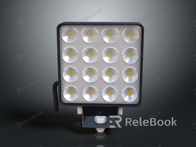 Searchlight Spotlight Stage Lighting Stage Lighting Equipment Lighting Lamp Photo Car Lighting Equipment model