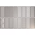 Decorative Metal Screens With Various Laser Cut Patterns For Interior Design