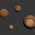 Collection Of Terracotta Vases With Various Sizes Shapes And Textured Surfaces