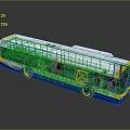 Hyundai Bus Large Bus CMB Medium Van 3d model