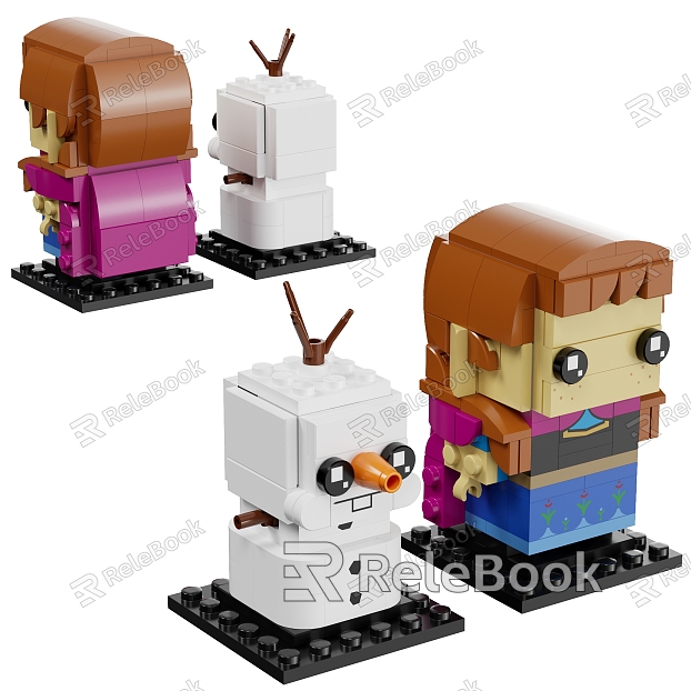 Modern Toys Frozen Lego Toys model