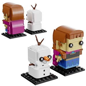 Modern Toys Frozen Lego Toys 3d model