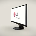 LG Computer Monitor With Clear Display Screen And Modern Sleek Design