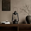 Modern kerosene lamp 3d model