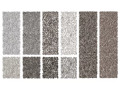Modern pebbles 3d model Modern pebbles 3d model