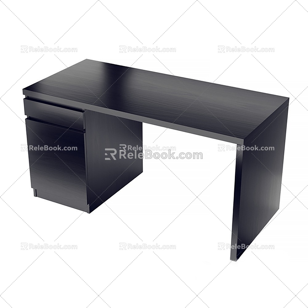 Modern desk 3d model