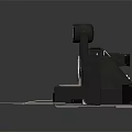 Modern Camera Polaroid Camera Polaroid Camera 3d model