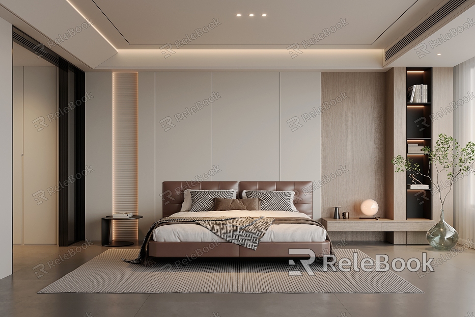 Modern Home Bedroom model