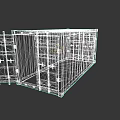 Open Door Shipping Container Building With Metal Structure And Interior Space