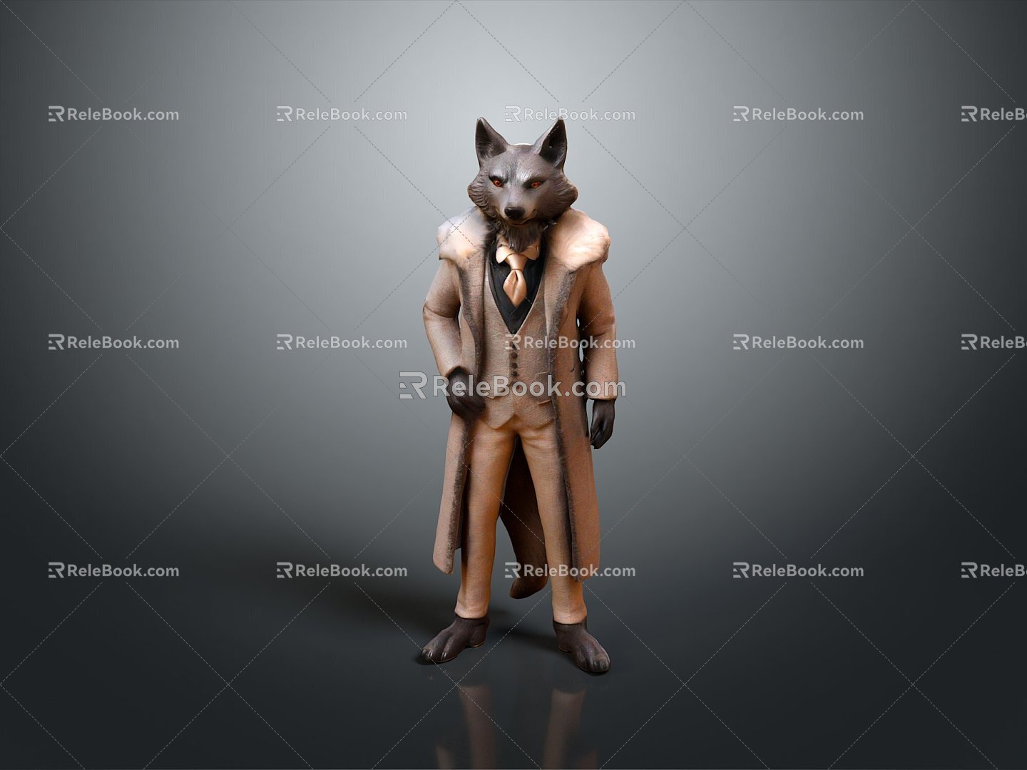 Wolf Cartoon Wolf Animation Wolf Animation Wolf Wolf Big Bad Wolf Wolf Warrior Cartoon Character Cartoon Animal 3d model