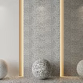 modern quartz stone 3d model