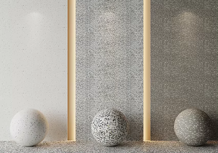 modern quartz stone 3d model