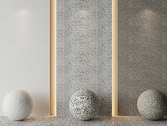 modern quartz stone 3d model