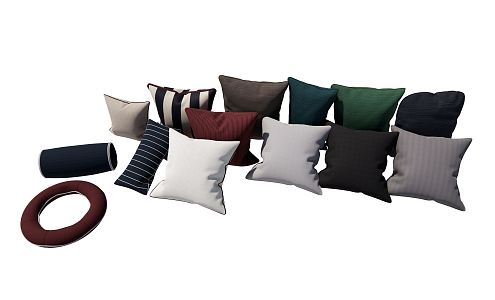 Modern pillow 3d model