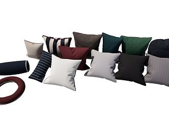 Modern pillow 3d model