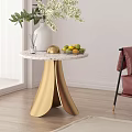 Modern round several 3d model