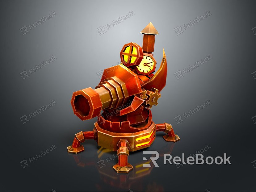 laser tower turret turntable sci-fi tower defense game tower defense sci-fi turret game turret game turret model