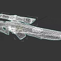 Modern Tactical Sniper Rifle With High Power Scope And Metallic Finish