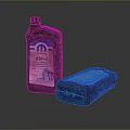 Essential ATF-4 Fluid Bottles Black Plastic Containers For Household Use