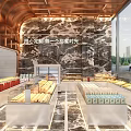 Modern Bakery Storefront With Large Glass Panels G TYME Signage And Transparent Design