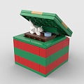 LEGO toy building blocks gift box 3d model