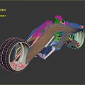 Future Modern Wooden Car Design With Sleek Silver Accents And Large Wheels