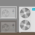 Air conditioner External unit Central air conditioner 3d model