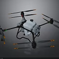 Multirotor Aerial Drone For Space Exploration Research And Satellite Deployment
