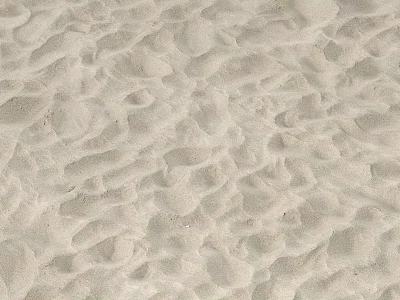 Natural Sand Surface With Detailed Wave Like Textures And Patterns 3d model
