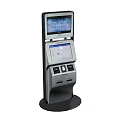 Smart Machine Self Service Terminal With Interactive Display And User Interface 3d model