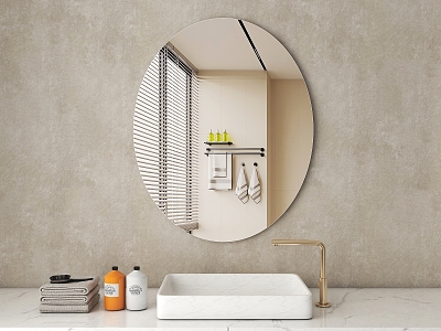 Bathroom mirror 3d model