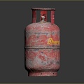 Gas Tank Gas Tank Natural Gas Tank Gas Bottle Jar Jar Jar Jar Container Realistic 3d model