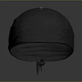 Textured Gray Beanie With Dome Shape And Wrinkled Bottom For Daily Casual Wear