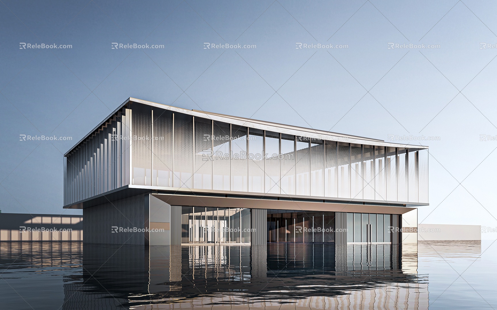 Exhibition Hall Architecture Culture Hall Architecture Museum Architecture Culture Architecture 3d model