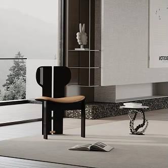 Modern Dining Chair 3d model