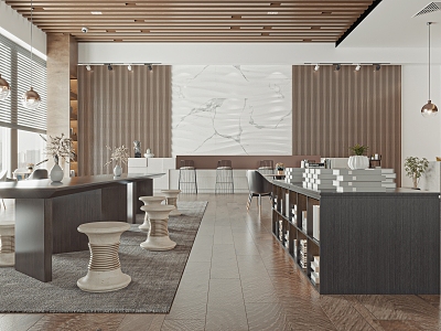 Sales Department negotiation area 3d model